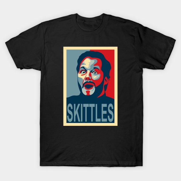 Andy Dwyer - Skittles T-Shirt by Randomart